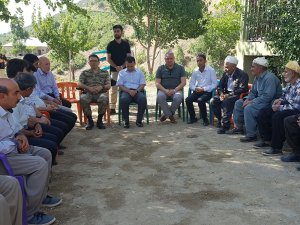 Kaymakam Türkman'dan taziye ziyareti!