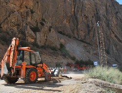 Bomba yolu parçaladı