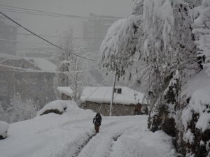 Hakkari’de 11 yerleşim yolu ulaşıma kapandı