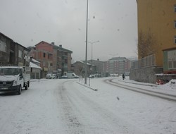 Hakkari'de kar ve sis esareti