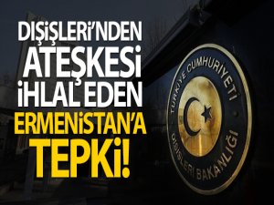 Aksoy'dan ateşkesi ihlal eden Ermenistan'a tepki