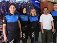 Hakkari Toplum Polisinden Gazeteci Taş'a ziyaret