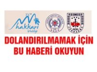 Hakkari'de 9 kişi dolandırıldı