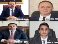 Şemdinli ve Derecik Kaymakamları değişti