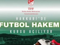 Hakkari’de futbol hakemi kursu açılıyor