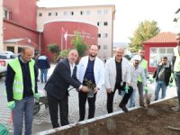 Hakkari Devlet Hastanesi Bahçesi yeşillendirildi