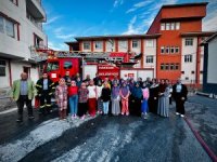 Hakkari'de Kuran kursunda yangın tatbikatı