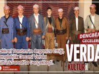 Hakkari'de dengbejler gecesi düzenlendi