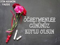 24 Kasım Öğretmenler Günü Kutlu Olsun!