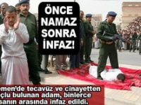 ÖNCE NAMAZ SONRA İDAM!