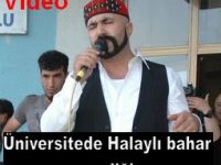 ÜNİVERSİTE`DE HALAYLI BAHAR ŞENLİĞİ