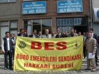 Hakkari'de BES'ten SGK'ya tepki