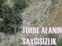 Hakkari de Türbe Alanına Saygısızlık