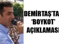 DEMİRTAŞ`TAN İHA`YA ÖZEL AÇIKLAMALAR