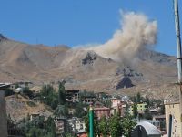 Hakkari'de patlama tedirginliği