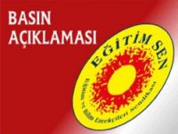 Eğitim-Sen'den basın açıklaması