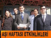 AŞI HAFTASI ETKİNLİKLERİ