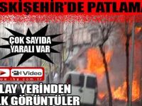 Eskişehir de patlama 6 yaralı