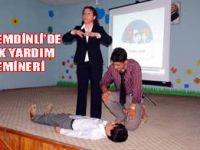 ÖĞRENCİLERİNE İLK YARDIM SEMİNERİ