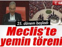 Meclis'te yemin töreni başladı