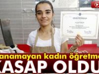 Atanamayan kadın öğretmen kasap oldu