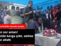 Korumalara arasında kavga çıktı