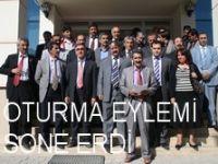 OTURMA EYLEMİ SONE ERDİ