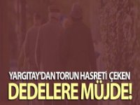 Yargıtay'dan torun hasreti çeken dedelere müjde